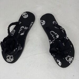 Reneshanta Handmade African Ankara Flip Flops Size 9